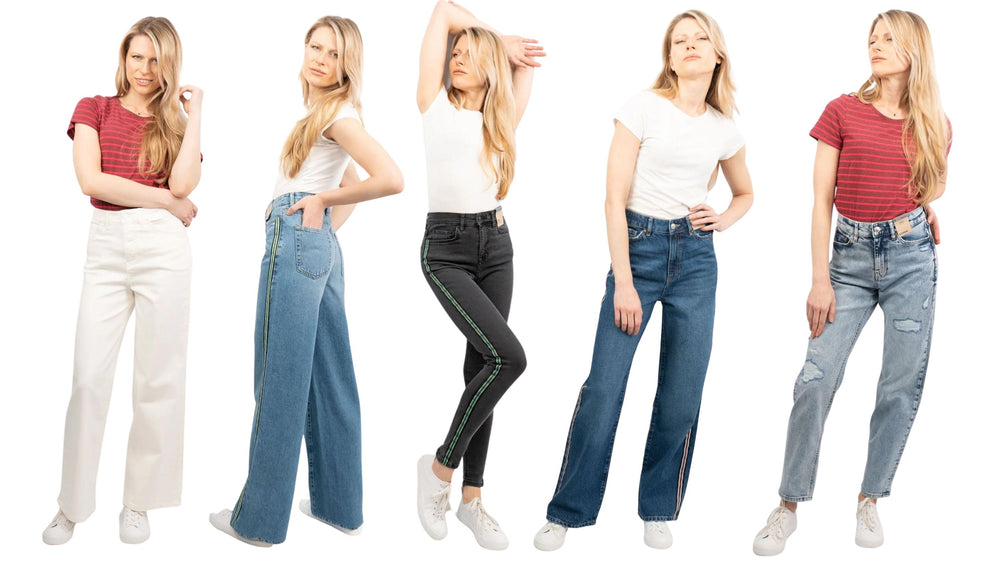 This year's denim jeans trends for every shapes and sizes