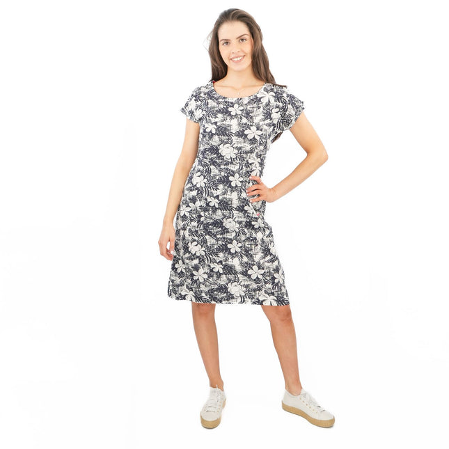 Weird Fish Navy Tallahassee Dress - Quality Brands Outlet