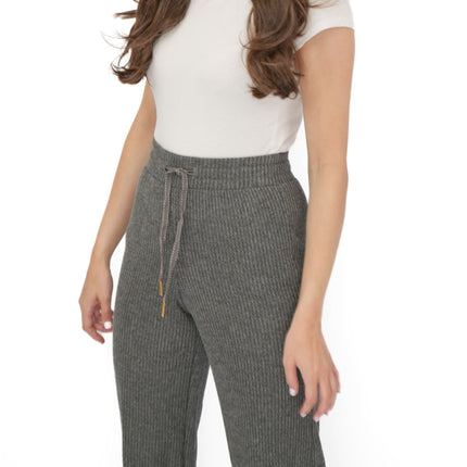 M&S Waffle Lounge Pants Charcoal Trousers - Quality Brands Outlet