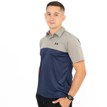 Under Armour HeatGear Colour Block Golf Polo Shirt