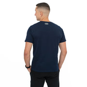 Under Armour Men Logo Print Sportstyle Navy Short Sleeve T-shirt
