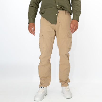 Joules Mens Beige Penington Cigar Cargo Trousers