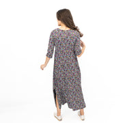 Seasalt Maggie Maxi Dress Navy Floral Moor Maritime - Quality Brands Outlet