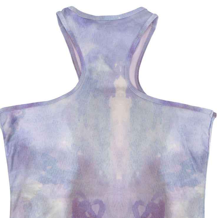 True Religion Purple Bodysuit Summer Nylon Tank Tops