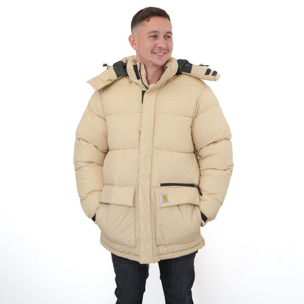 Milton Jacket Puffer Beige Winter Coats - Quality Brands Outlet
