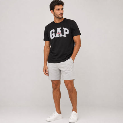 Men's Graphic T-Shirt Short Sleeve - Black