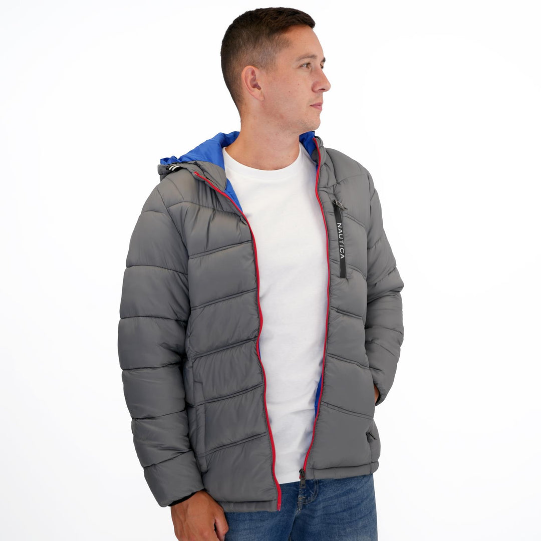 Nautica hooded down puffer online