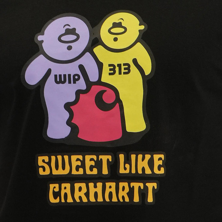 Carhartt WIP Mens Gummy Bear Black T-shirt