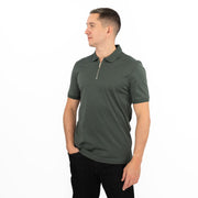 M&S Mens Autograph Polo Shirt Supima Cotton Olive