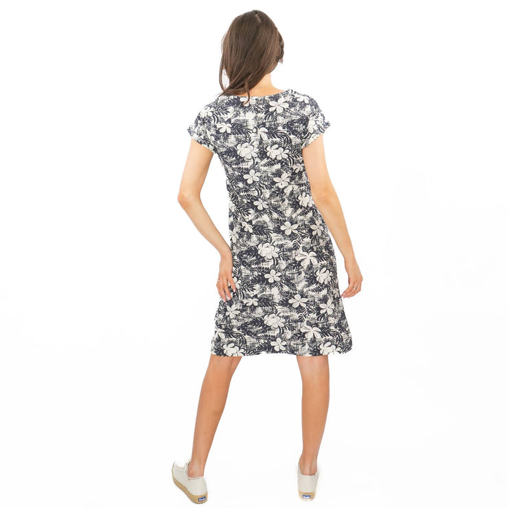 Weird Fish Navy Tallahassee Dress - Quality Brands Outlet
