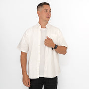 Carhartt WIP Mens White Short Sleeve Braxton Shirt