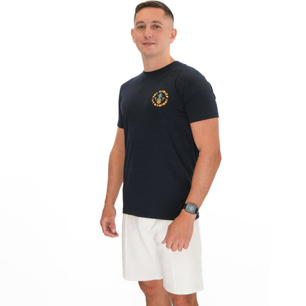 Hurley Mens Navy Cool Pineapple Print T-Shirt-Quality Brands Outlet-