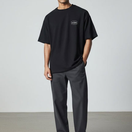 Saltrock Charcoal Grey Graphic T-Shirt-Quality Brands Outlet-