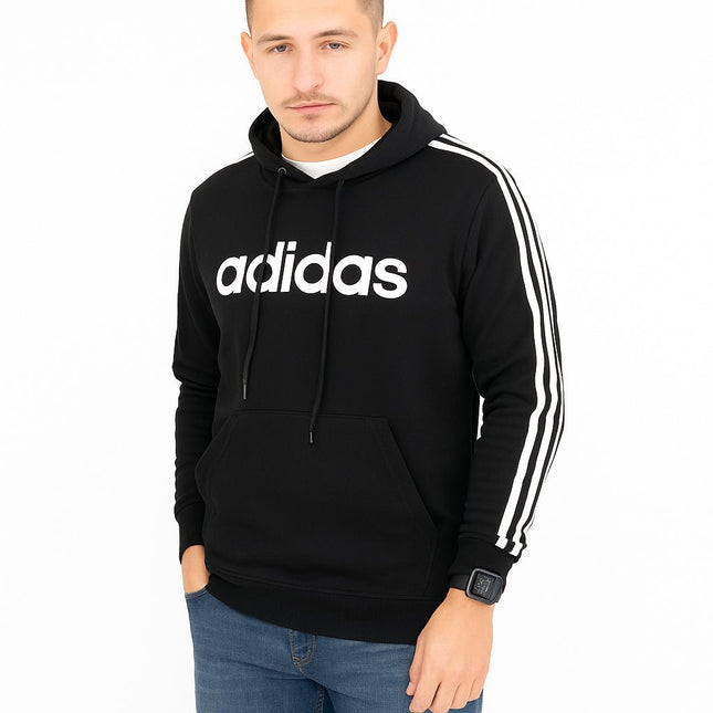 Classic Black Hoodies Long Sleeve Tops-Quality Brands Outlet-