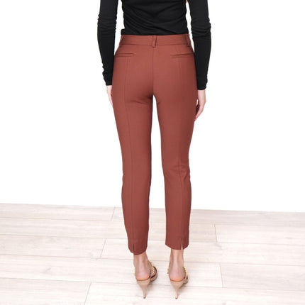 M&S Autograph Slim Leg Trousers Ankle Grazer-Quality Brands Outlet-
