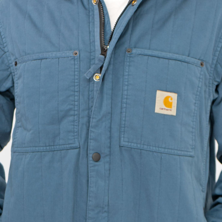 Carhartt WIP Men Blue Skyler Overshirt Utility Jacket