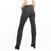 M&S Womens Jeans High Waisted Sparkle Stretch Straight Leg Charcoal Grey - Quality Brands Outlet