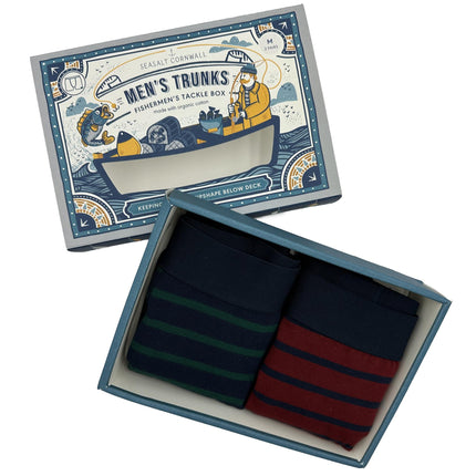 Seasalt Men's Tackle Box of Trunks Pack of 2 Boxers - Quality Brands Outlet