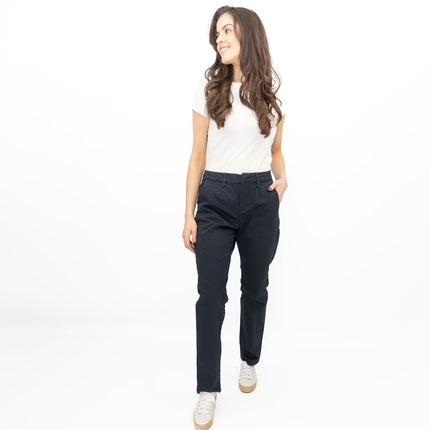 White Stuff Stretch Trousers Navy-Quality Brands Outlet-