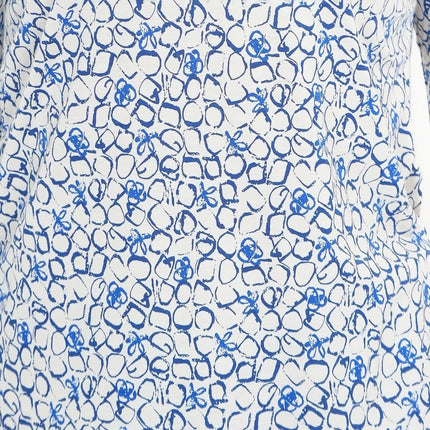 Seasalt Appletree 3/4 Sleeve Top Print Scoop Neck Relaxed Bamboo - Quality Brands Outlet