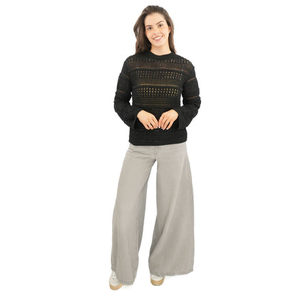 M&S Black Pointelle Jumpers - Quality Brands Outlet