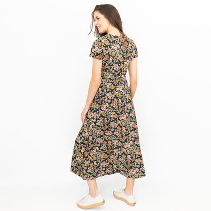 Seasalt Chapelle Midi Dress Fruit Garden Maritime Chalk-Quality Brands Outlet-