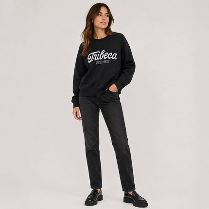 M&S Black Tribeca New York Graphic Sweatshirt