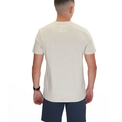 Crew Clothing Mens Beige Short Sleeve T-Shirt - Quality Brands Outlet