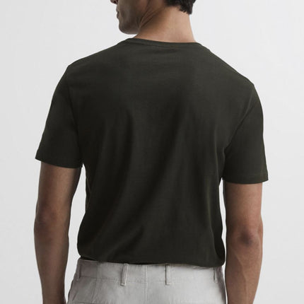 Bless Cotton T-Shirt Summer Tops Oxidised Green-Quality Brands Outlet-