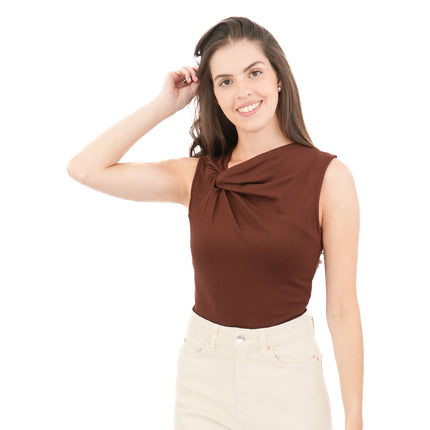 Reiss Fran Knot Top Bodysuit-Quality Brands Outlet-