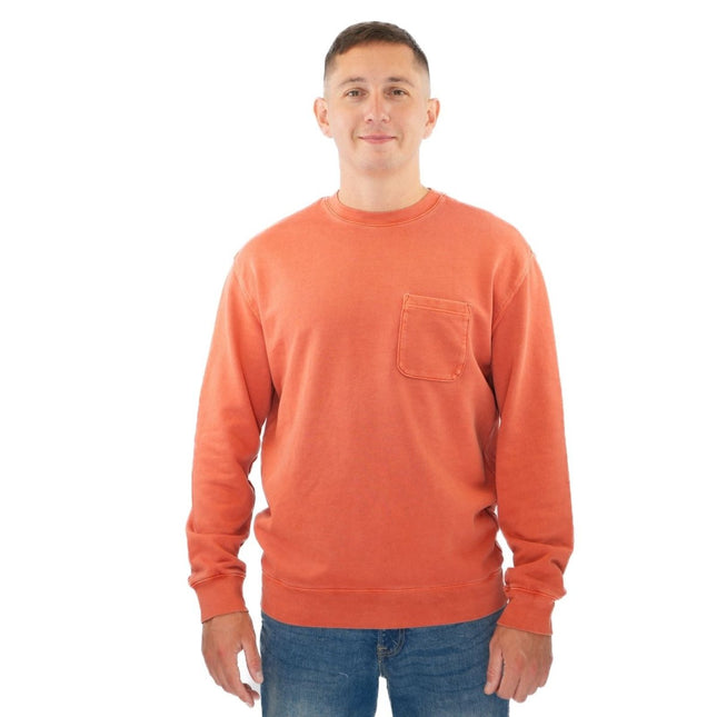 M&S Orange Sweatshirts Long Sleeve Tops-Quality Brands Outlet-
