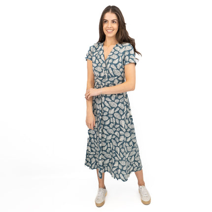 Seasalt Blue Chapelle Dress in Pocket Shells Print - Quality Brands Outlet