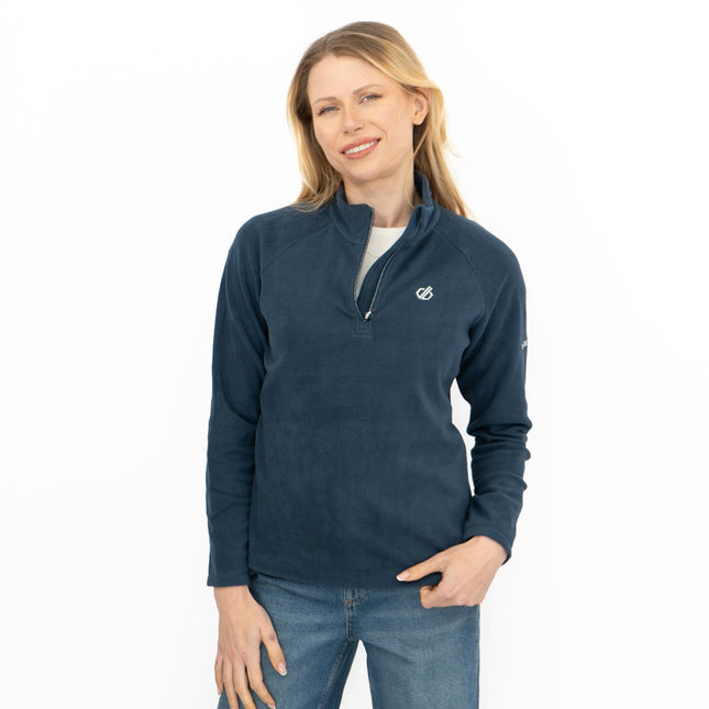 Dare 2B Womens Fleece Jacket Lightweight Freeform Half Zip Blue-Quality Brands Outlet-
