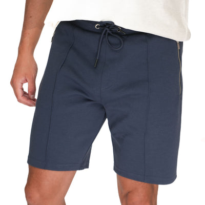 M&S Autograph Blue Shorts Regular Elasticated - Quality Brands Outlet