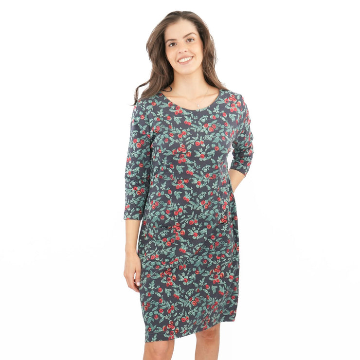 Weird Fish Navy Markle Sparkle Dress - Quality Brands Outlet