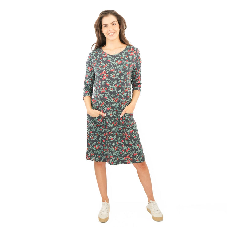Weird Fish Navy Markle Sparkle Dress - Quality Brands Outlet
