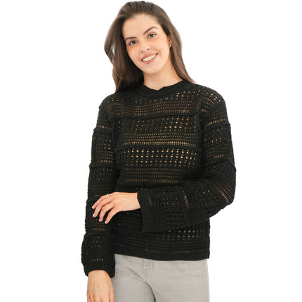 M&S Black Pointelle Jumpers - Quality Brands Outlet