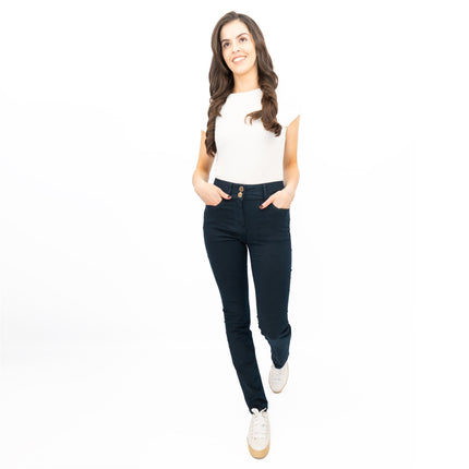 Phase Eight Skinny Jeans Navy Aida Trousers - Quality Brands Outlet