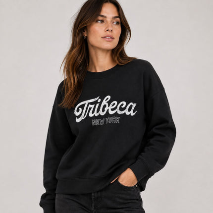 M&S Black Tribeca New York Graphic Sweatshirt