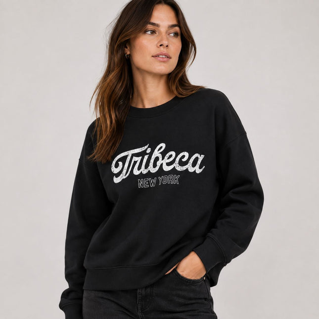 M&S Black Tribeca New York Graphic Sweatshirt