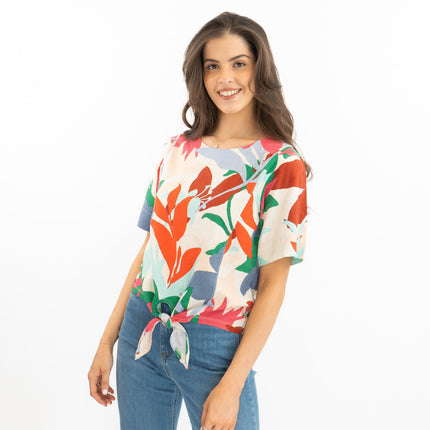 White Stuff Sara Tie Hem Top-Quality Brands Outlet-