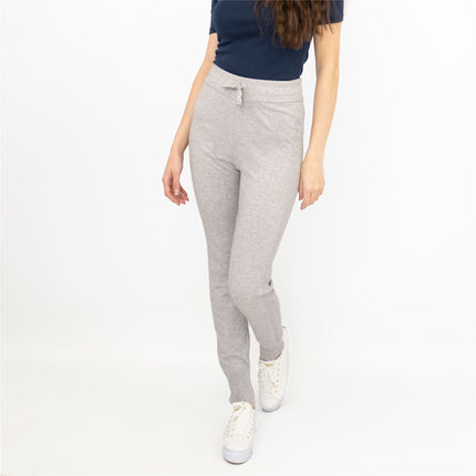 River Island Womens Ribbed Knit Skinny Leg Jersey Joggers