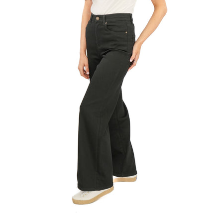 M&S Autograph Black Wide Leg Jeans