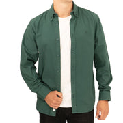 Carhartt WIP Mens Madison Shirt Long Sleeve Royal Green Button-Up Tops