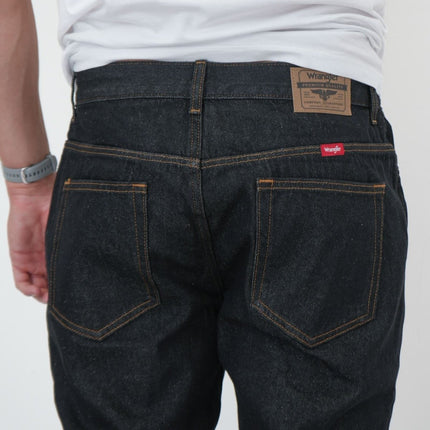 Jeans Regular Fit Straight Leg Black Marl-Quality Brands Outlet-