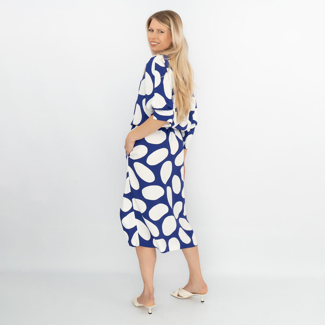 jasper conran blue dress The Harper dress in cobalt blue cotton with the Faith wide brim hat. Shop SS25 dresses and hats at www.jasperconran.com