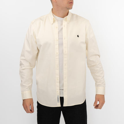 Premium Brand Shirt Long Sleeve Madison Cream