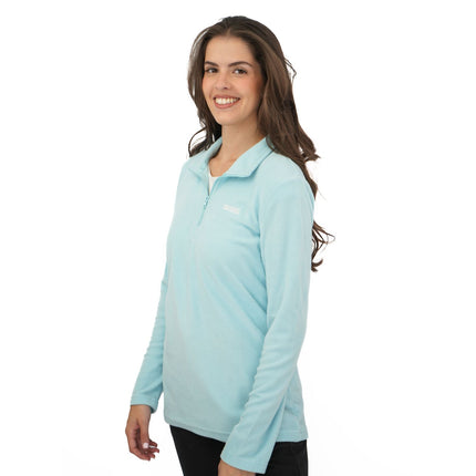 Regatta Sky Blue Sweethart Zip Neck Fleece-Quality Brands Outlet-