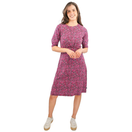 Weird Fish Pink Cassandra Swing Dress - Quality Brands Outlet