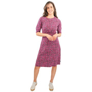 Weird Fish Pink Cassandra Swing Dress - Quality Brands Outlet